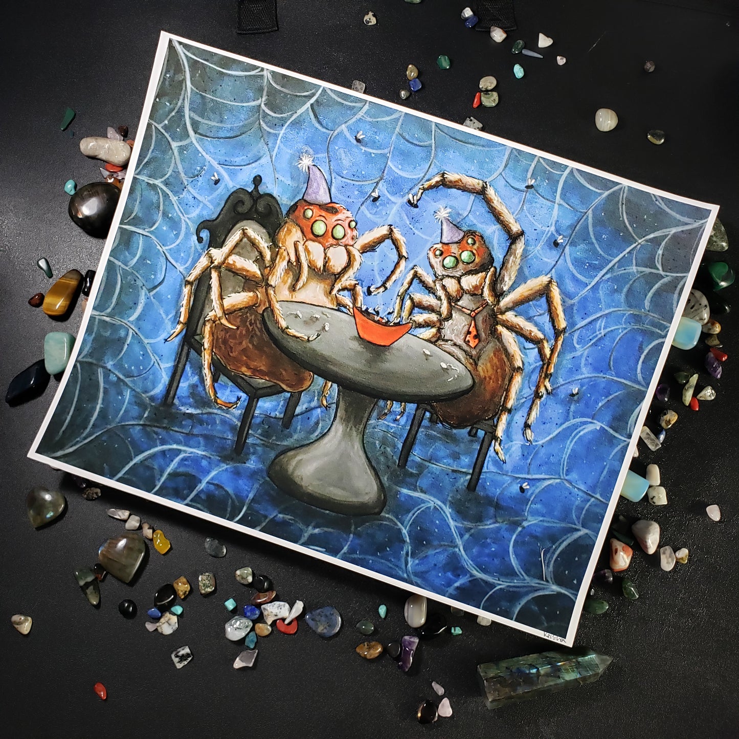 'You're Invited to a spider party' Print