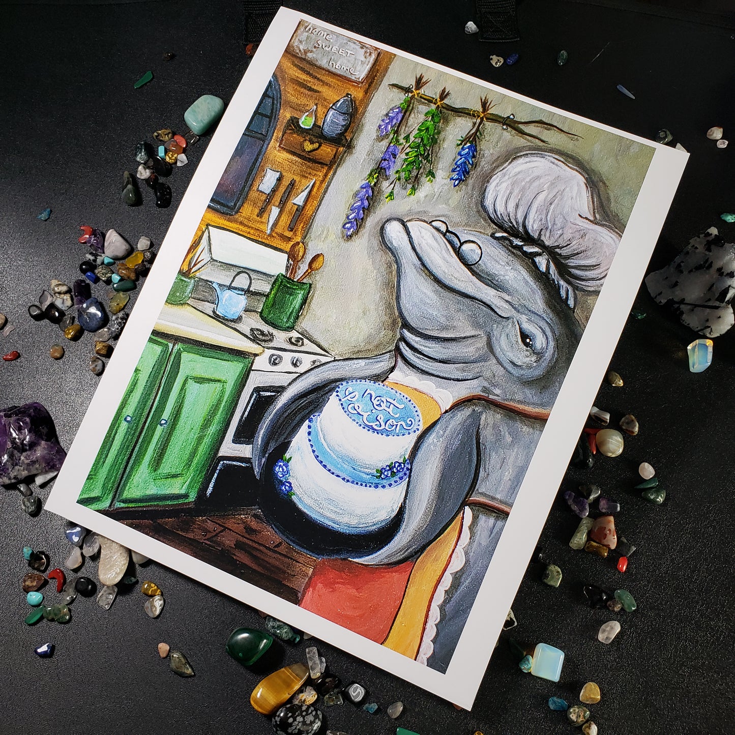 'Welcome Home Darlin' Print