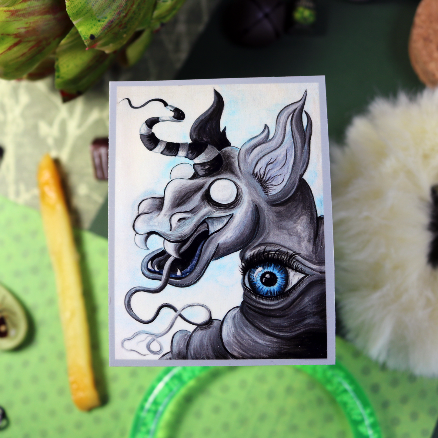 'Throat Puppet' Sticker