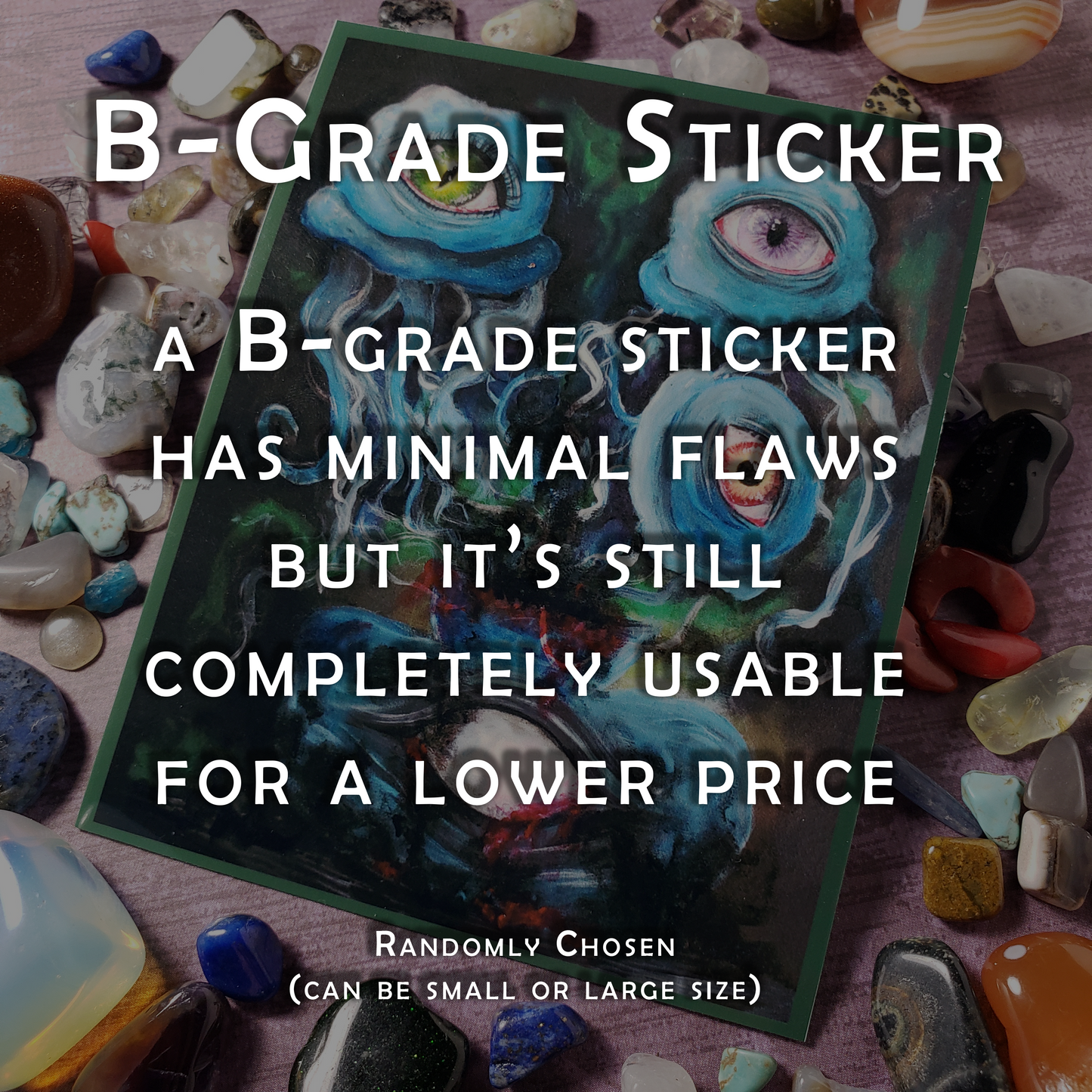 'The Judging Jellyfish' Sticker