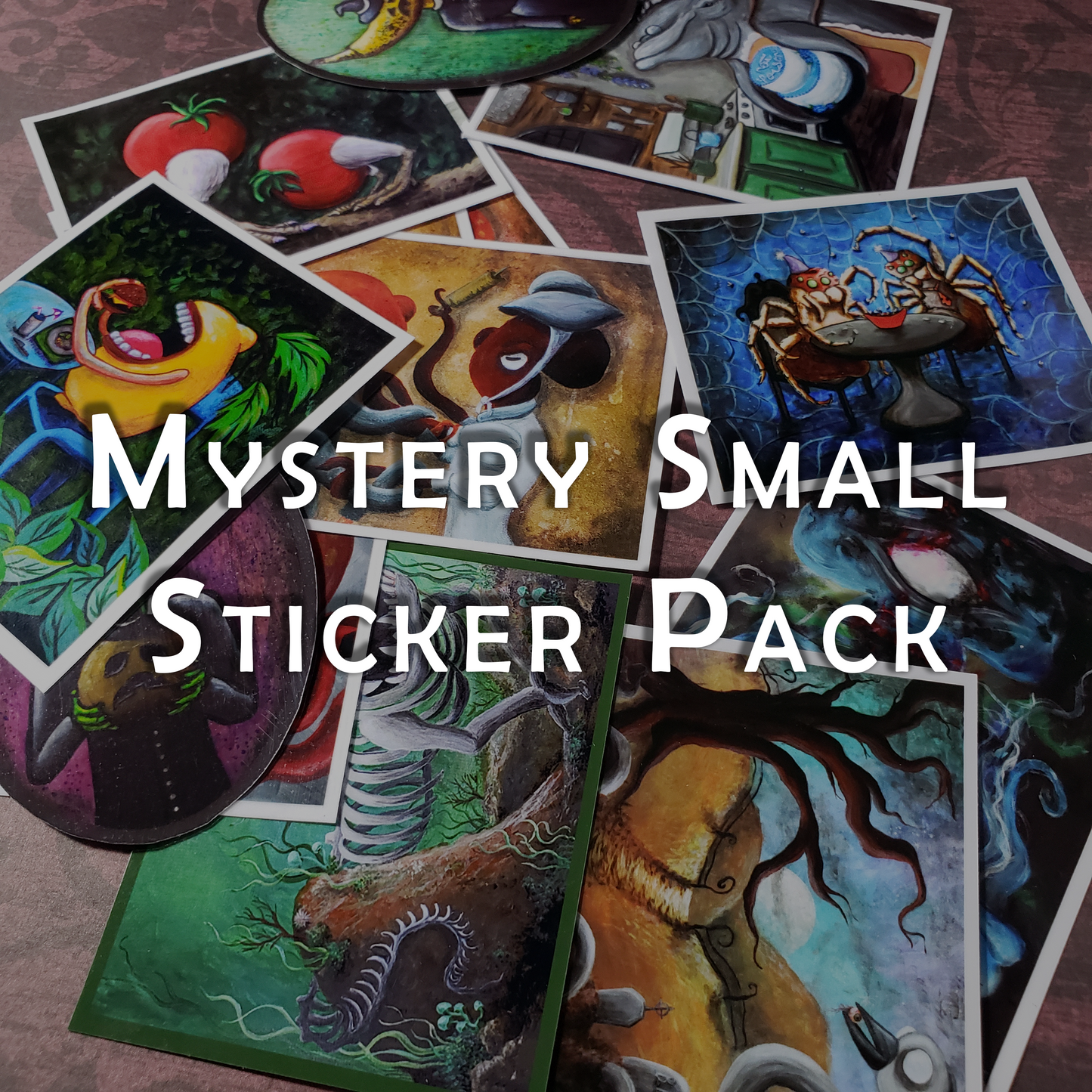 Mystery Small Sticker Pack (5 Stickers)