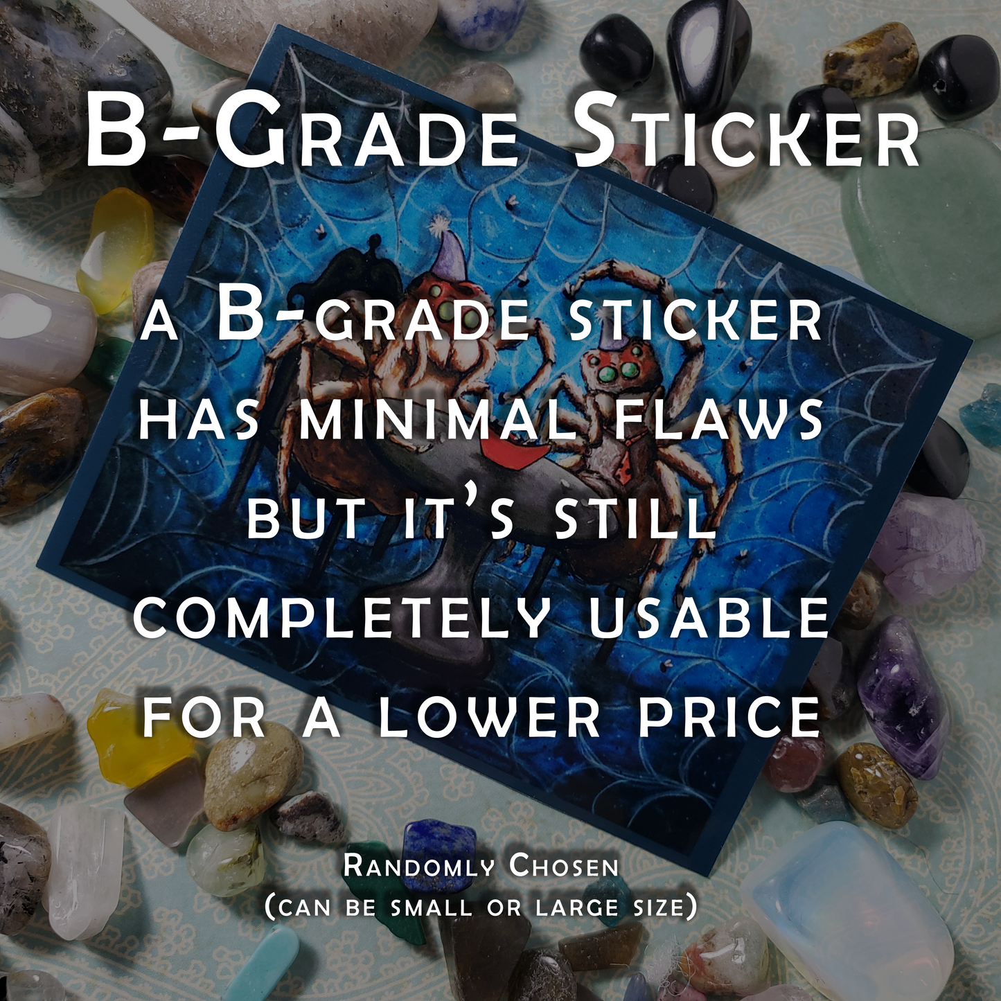 'You're invited to a spider party' Sticker