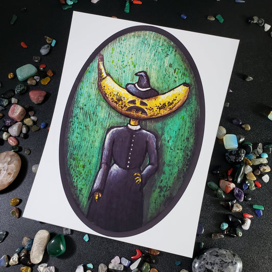 'The Super Sad Banana Witch' Print