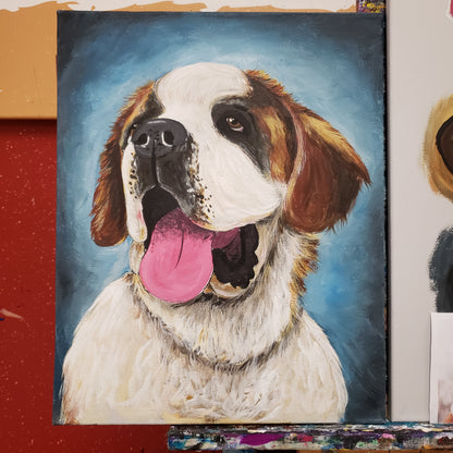 Acrylic Portrait