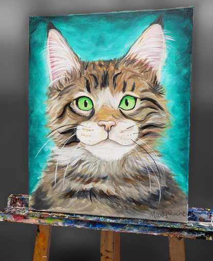 Acrylic Portrait
