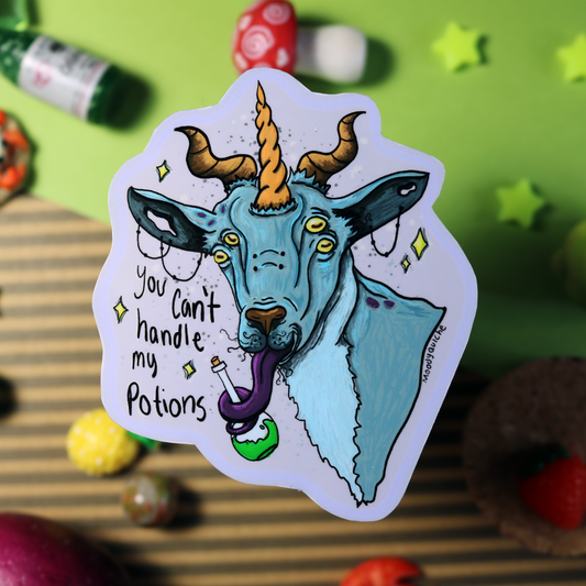 'You can't Handle my Potions' Sticker